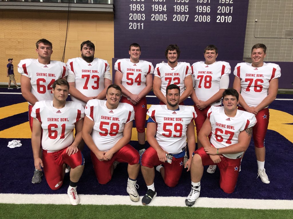 As my time representing Wapello sports has come to a end, I couldn’t thank everyone enough for getting me to where I am today. I’ve had a great week representing the South Squad in the Shrine Bowl, but more importantly representing my school, community and my family. #ontothenext