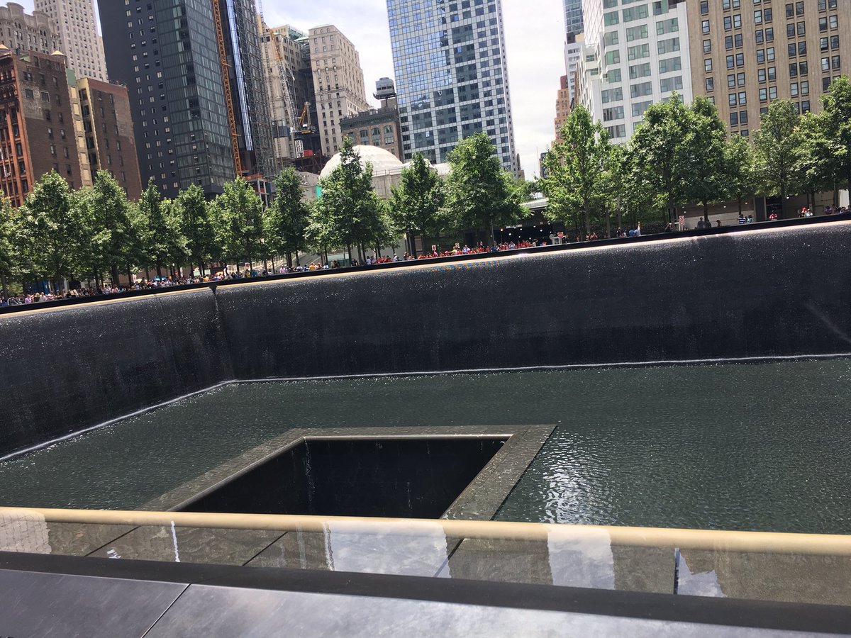 Spent a few hours at the 9/11 memorial today. It’s amazing how raw it still feels even almost 17 years later.