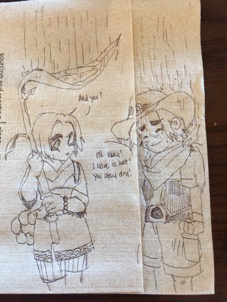 kannibal's tweet photo. Jesse is a good boy. The Ōkami remember golden hearts, and one odd rainy night in the desert, he realises he’s not alone #McHanzo #dinerdoodle #backtocivilization https://t.co/HUA2jWZdJp