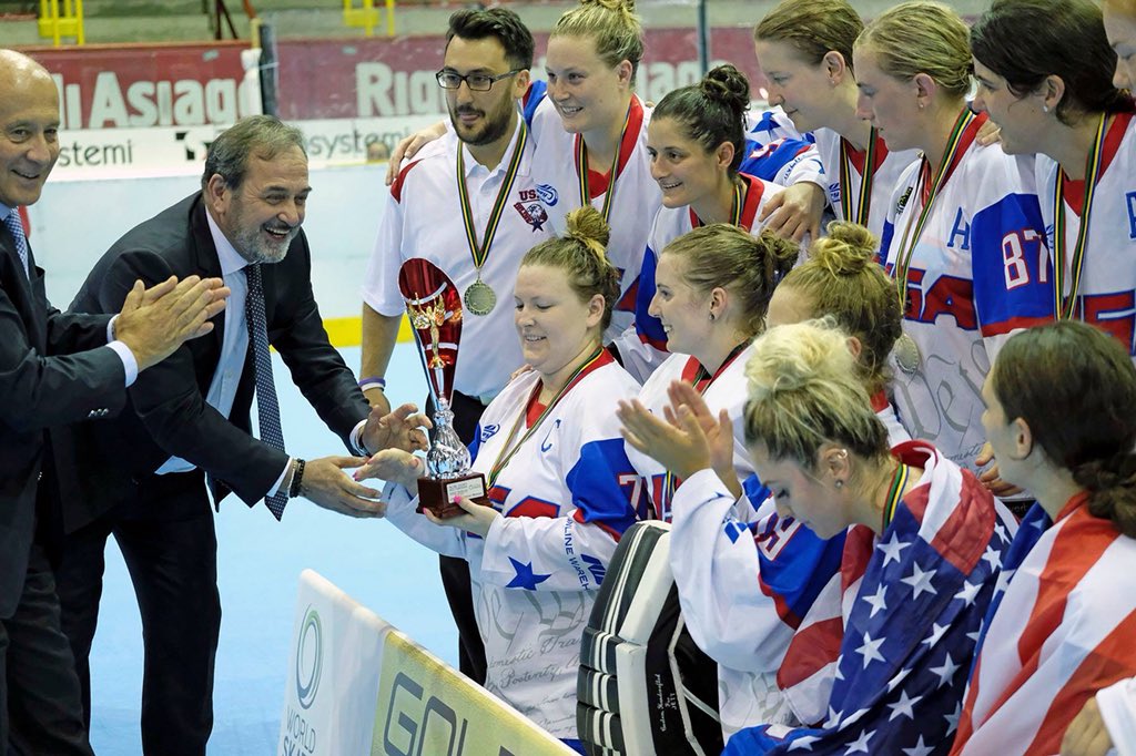JettaRackleff's tweet photo. Wow! No greater feeling than being back to back World Champions! ๐บ๐ธ Grateful for such a wonderful team and always an honor to represent our country! Thank you all for the support!
.
.
.
#gameday #RevisionWheels #USARS #USAInlineHockey #InlineHockeyWarehouse #IHWC2018 #TeamUSA https://t.co/m7dGzBLWHf