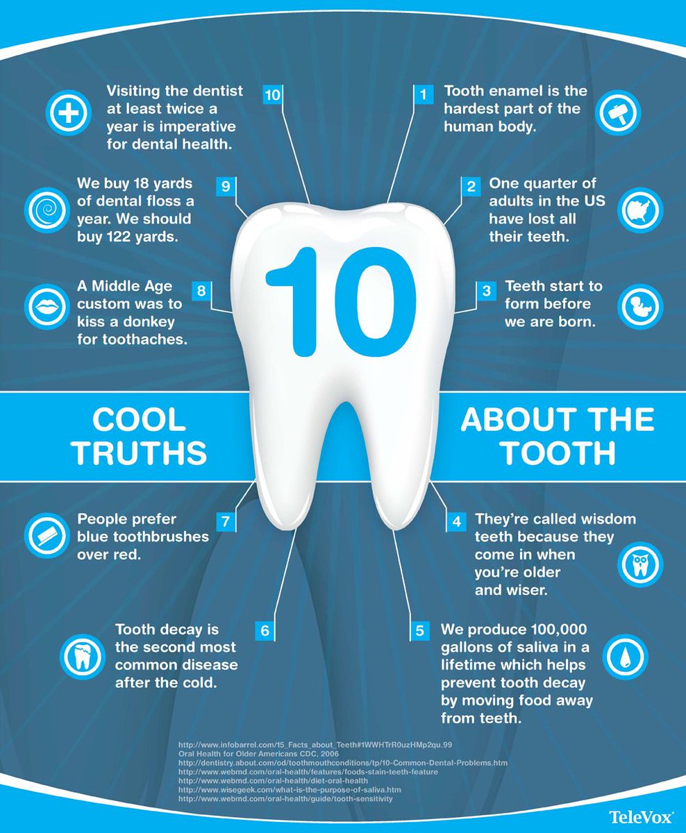 Dental cool facts! How many of these do you know?