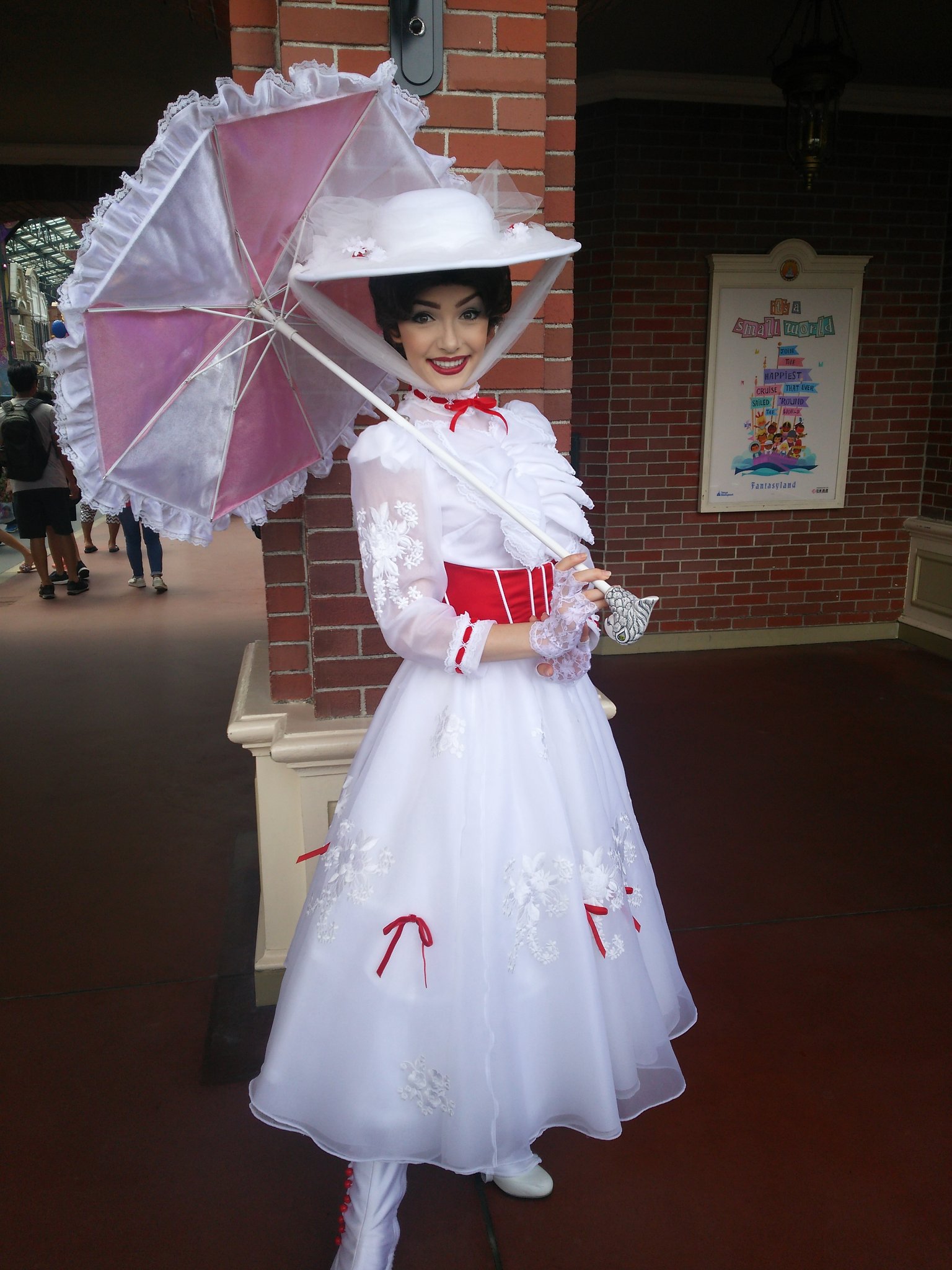 【箱あり未使用】　メリーポピンズ　傘 ディズニー メリーポピンズ 傘 アンブレラ パロット オウム