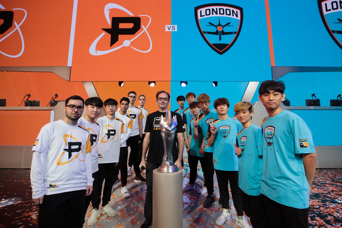 OW_Esports's tweet image. #TheFirstPlayoffs are over and they were PHENOMENAL. 

Just goes to show, ANYTHING can happen! #OWL2018 

See you in New York for #TheFirstFinals!