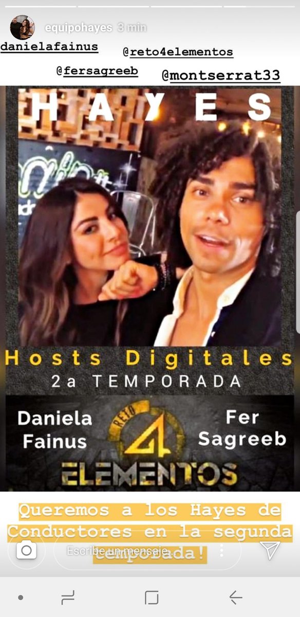 fersagreeb's tweet photo. #hayeshostsr4e #hayeslikehost @reto4elementos  RT RT RT https://t.co/Q9Ydik7WSg