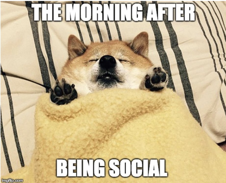 bweicai's tweet photo. I do one social activity a month #introvertlife #MCO435 https://t.co/AZ251pBZeu