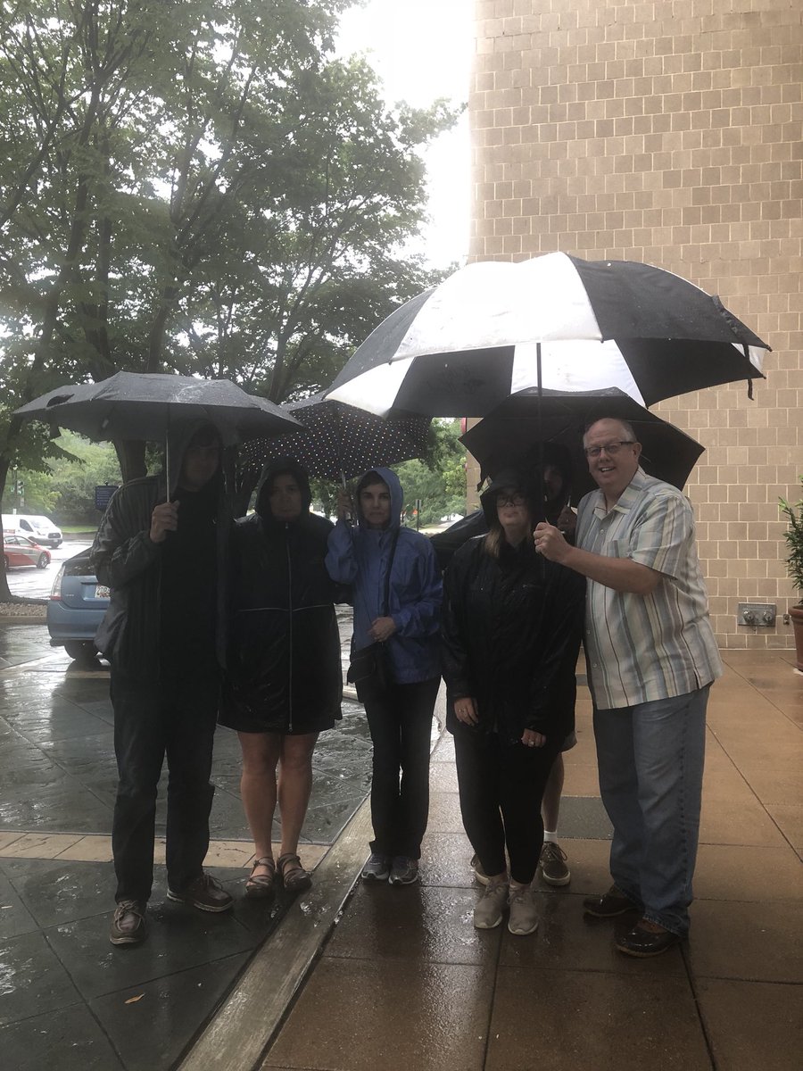 cindirparker's tweet photo. Totally bummed @Nationals baseball game was canceled due to rain. Had my @YatesMillES baseball shirt ready and everything! #rainedallday #funwasstillhad #DCiswet https://t.co/LcapcXnkgc