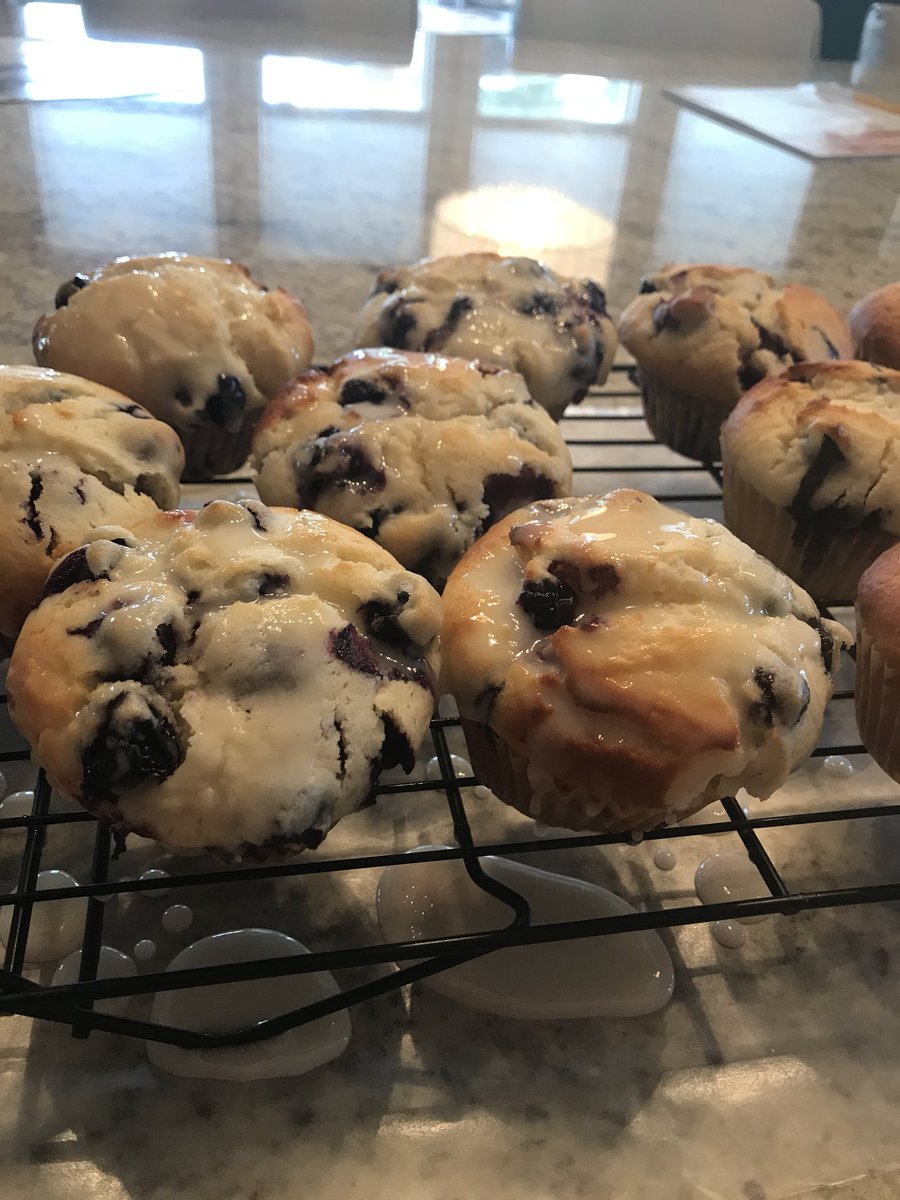 arianaleroux's tweet photo. Blueberry Lemon Muffins ... omg so yum!!! @NatashasKitchen   This is a definite #win #yegcooking #kitchen #freshblueberries https://t.co/nuekx0lMTD