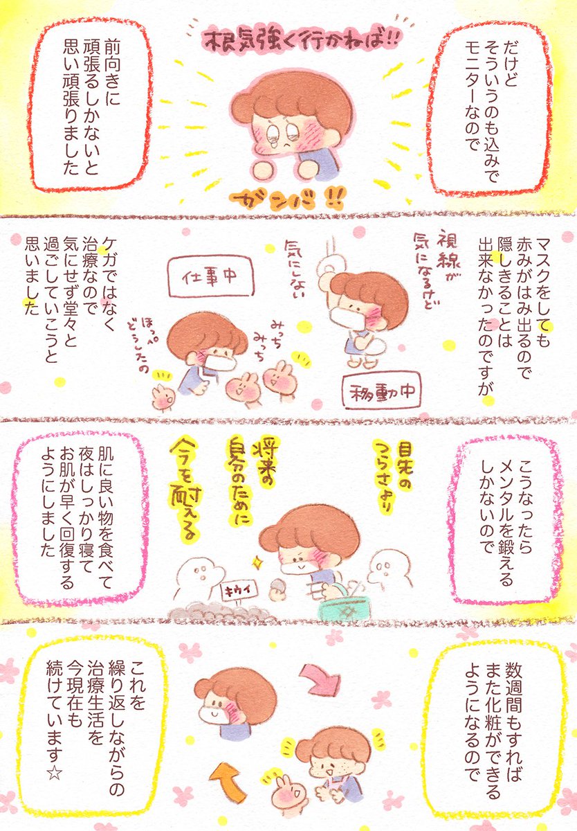 美容医療でもよく聞く「モニター」ですが、簡単に説明すると〝治療に対して真剣に向き合う先生と患者の本気の改善契約〟だと私は思っています? 