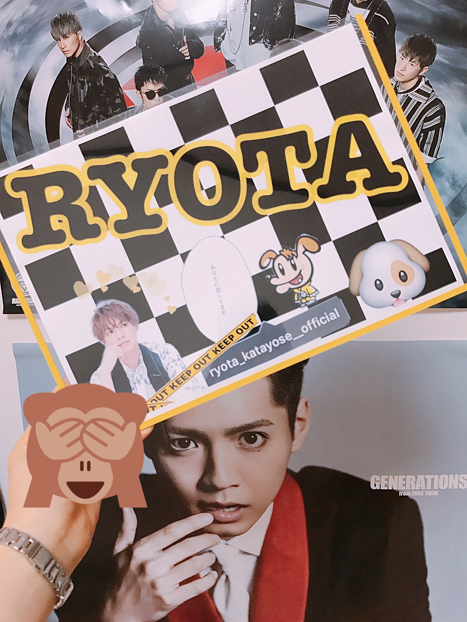 ネームプレート 三代目 E-girls EXILE ジェネレーション ネームプレート 三代目 E-girls EXILE ジェネレーション GENERATIONS E