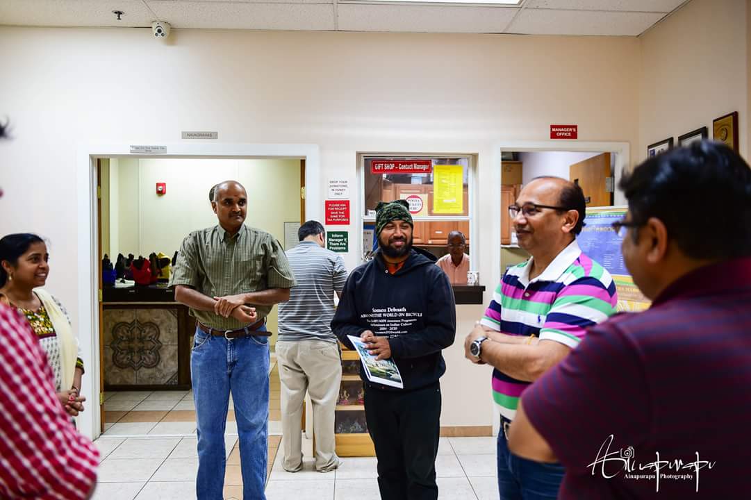 WorldSomen's tweet photo. Dear Brothers and Sisters,
Thank you very much for hosted me yesterday evening at Hindu Temple of Kansas City. Spacial thank to #cgihouston #indianassociationkansas #hindutemplekansas & Courtesy pics #AinapurapuPhotography
#Namaste ! -2 https://t.co/umlZ6Xp4Pc