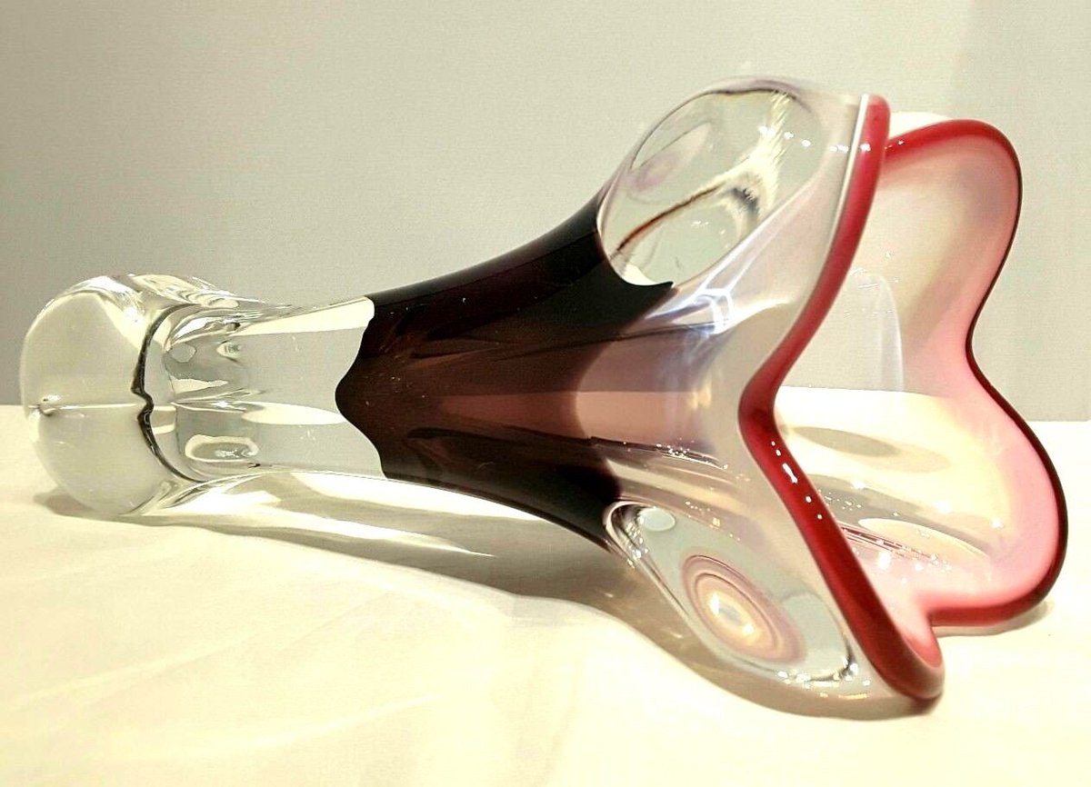 Seraphimslair's tweet photo. 🌸Chribska~Josef Hospodka~#Czech~#Pink~#Purple~Clear~#Vintage~#Art #Glass~#Vase~9~5/8"H
https://t.co/oprmFAorpo
#Seraphimslair's #GlassShack &amp; #PotteryBarn has the perfect #Gift for #Xmas in #July #SundayShopping #USA #UK #London #ChristmasInJuly #Jewelry for your #airbnb #home🌸 https://t.co/3diRDXtxK7