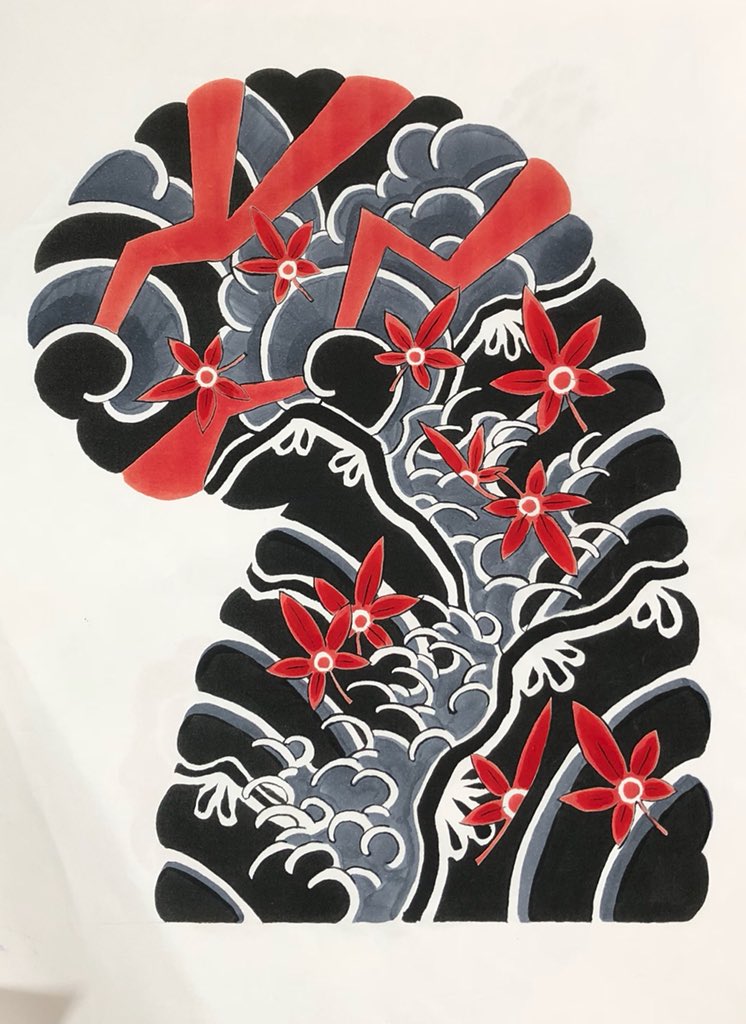 تويتر Tattooer Kagura على تويتر 紅葉下絵 タトゥー 刺青 Tattoo イラスト イラスト好きな人と繋がりたい 紅葉 T Co Npjug2zb4g