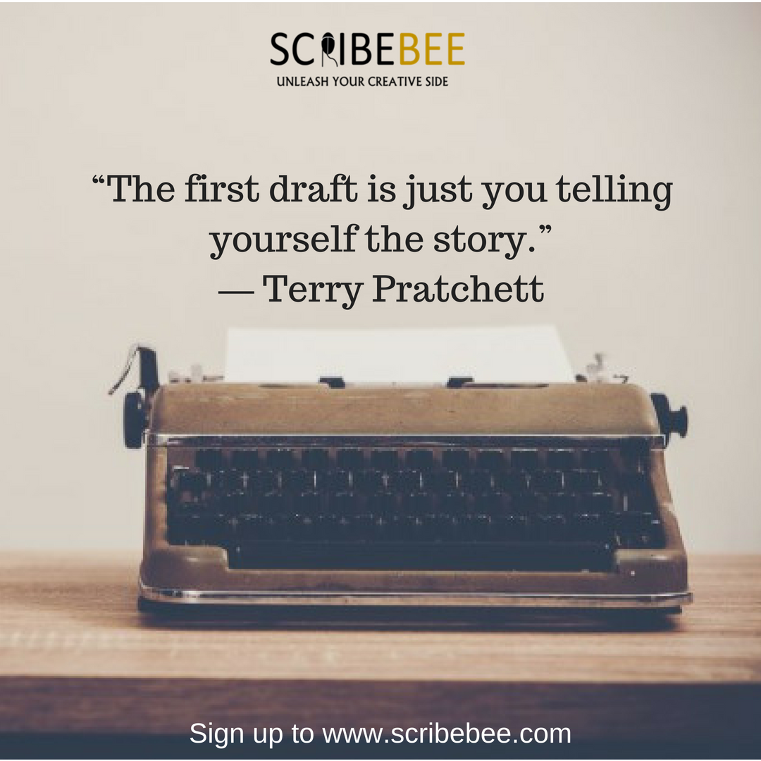 ScribeBee's tweet photo. “The first draft is just you telling yourself the story.”
― Terry Pratchett
Join https://t.co/c4rIY2sQKx
#Writing #reading #creativity #Storytelling #writingcommunity #daretowrite #daretoread #scribebee #positivesocialmedia #education #educational #educationiskey #educated https://t.co/A3Z5haAzic
