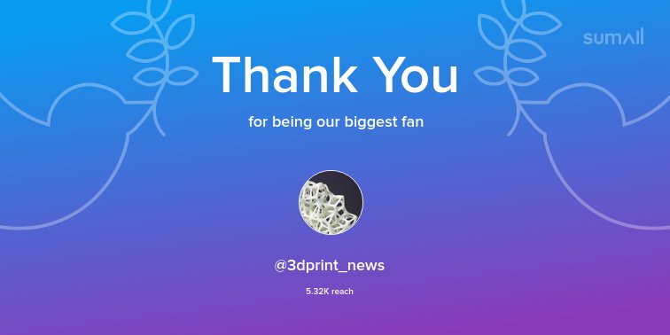 inkjet_india's tweet photo. Our biggest fans this week: @3dprint_news. Thank you! via https://t.co/JuVXJMPuU3 https://t.co/A1Nme0As4A