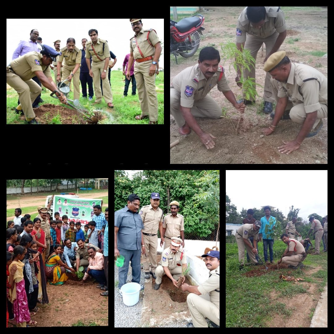 spsircilla's tweet image. Haritha Haram by Sircilla police. #sircillapolice #sircilla @KTRTRS