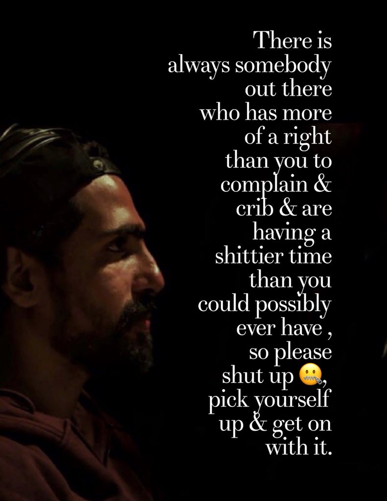 gulshandevaiah's tweet photo. *Sunday Scolding* #kickupthebackside https://t.co/FVGPq667Yl