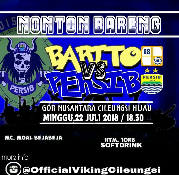 Nobar cileungsi
At: lap.futsalNusantara ( cileungsi Hijau )