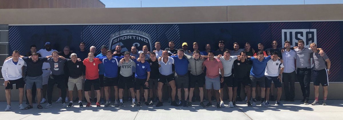 CoachMoHijazi's tweet image. And the journey begins...#USSF #Alicense