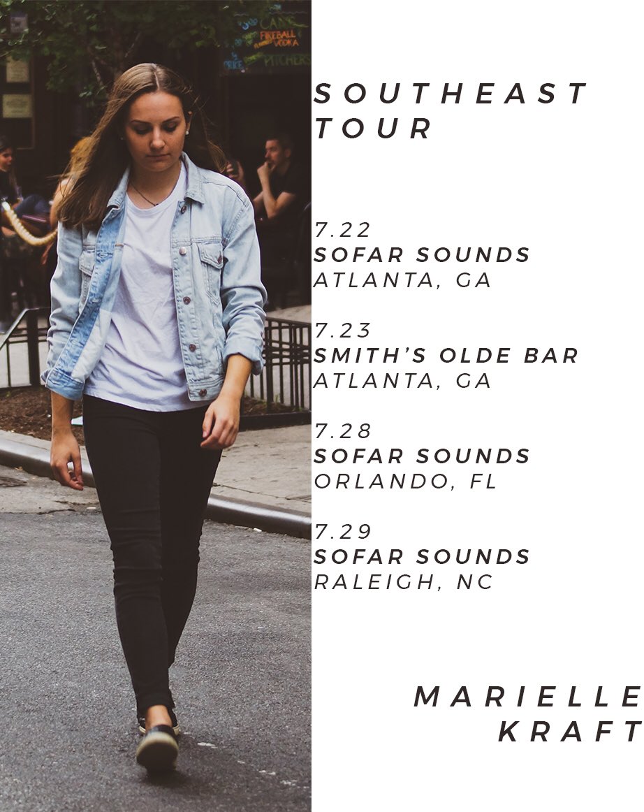 mariellekraft's tweet photo. Driving through the night with @robbiekraft and @marmcnamara to make it to the first stop in Atlanta tomorrow with @sofaratl 🤘🏼
Southeast pals: COME THRU this week! https://t.co/Fq4QDaWb88