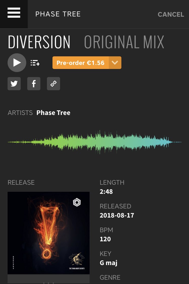 phase_tree's tweet photo. My #debut #ambient #electronica #downtempo #album under this moniker is available now on @bakroomaudio as a pre-order. #Music for #relaxation &amp;  #meditation #publishing by @23rdpublishing https://t.co/dHviXOk5C5 #beatport via @beatport https://t.co/zAcnbatuqu