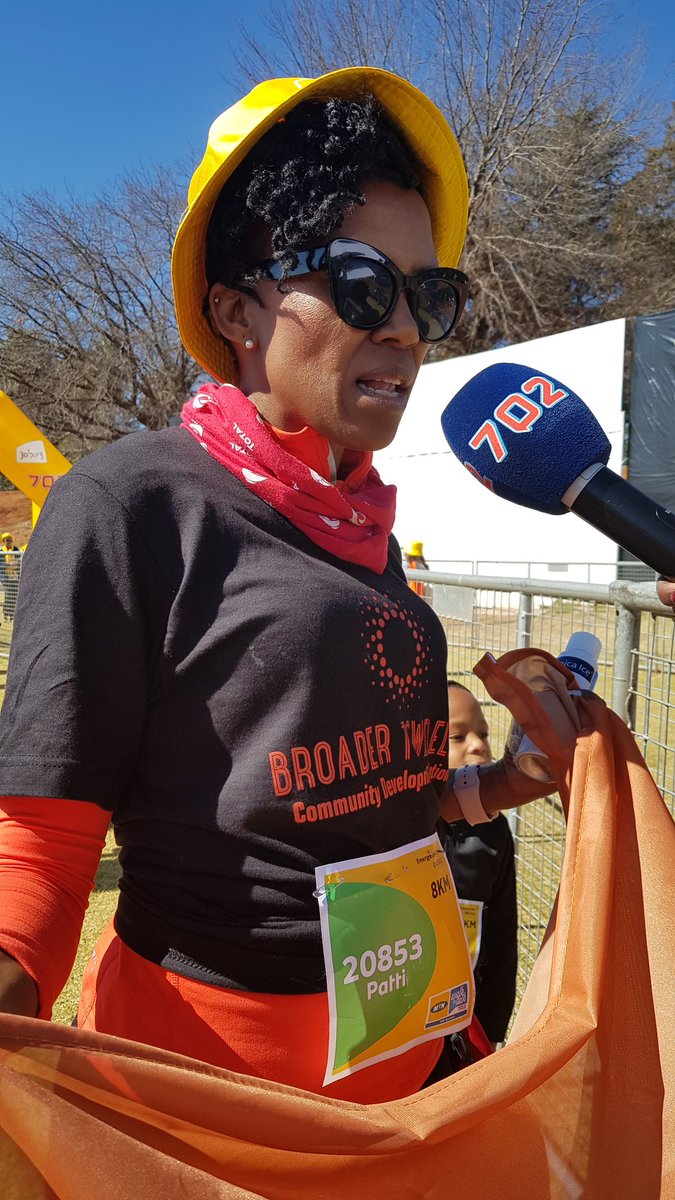 BroaderCdf's tweet photo. #MTN702Walk 
#702walkthetalk 
#itsallinourhands 
#broadertswelelangcdf
Team @BroaderCdf Made It To The Finish Line 😉😉 https://t.co/jWBakrjOTv