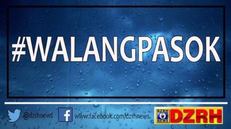 dzrhnews's tweet photo. PARAÑAQUE CITY | #WalangPasok all levels, public &amp; private schools bukas, July 23, 2018 dahil sa masamang lagay ng panahon | via Mayor Edwin Olivarez https://t.co/TQhZIYrEUr