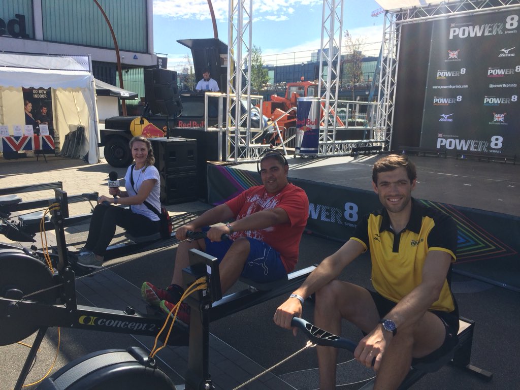 We’re live on @bbcrb from <a href="/BristolHarbFest/">Bristol Harbour Fest</a> and meeting <a href="/MattGotrel/">Matt Gotrel</a> and the team from <a href="/Power8Sprints/">Power8Sprints</a>