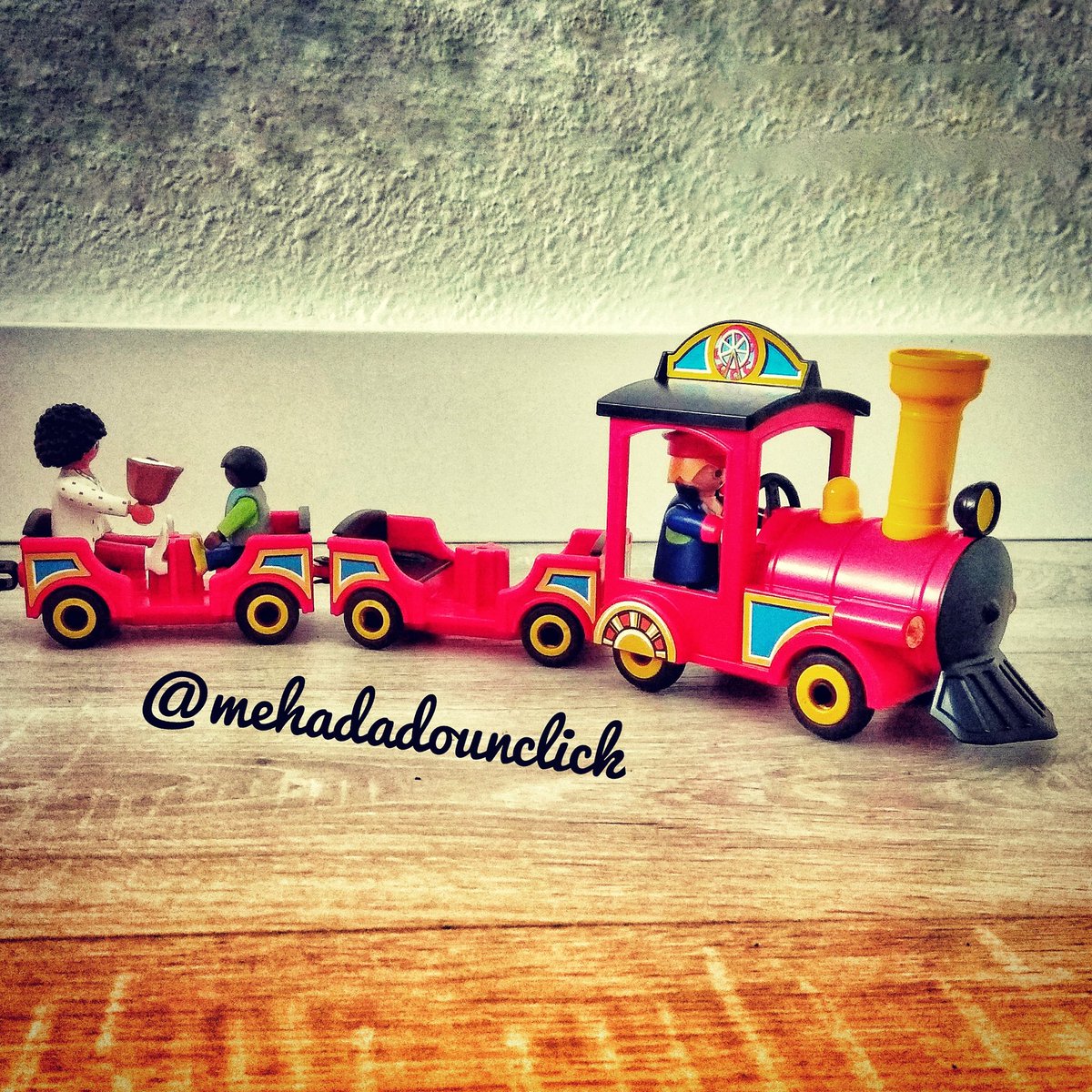 Trenecillo turístico #playmobil #playmobilfans #playmobilfigures #tren #trenturistico #trenecillo #turismo