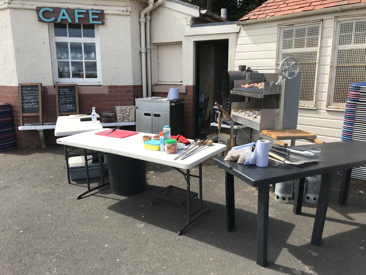 HoofGrills's tweet photo. Some pics of the Hoof Grills Parilla set up at North Berwick Tennis Club https://t.co/E9rRlgZLVk
