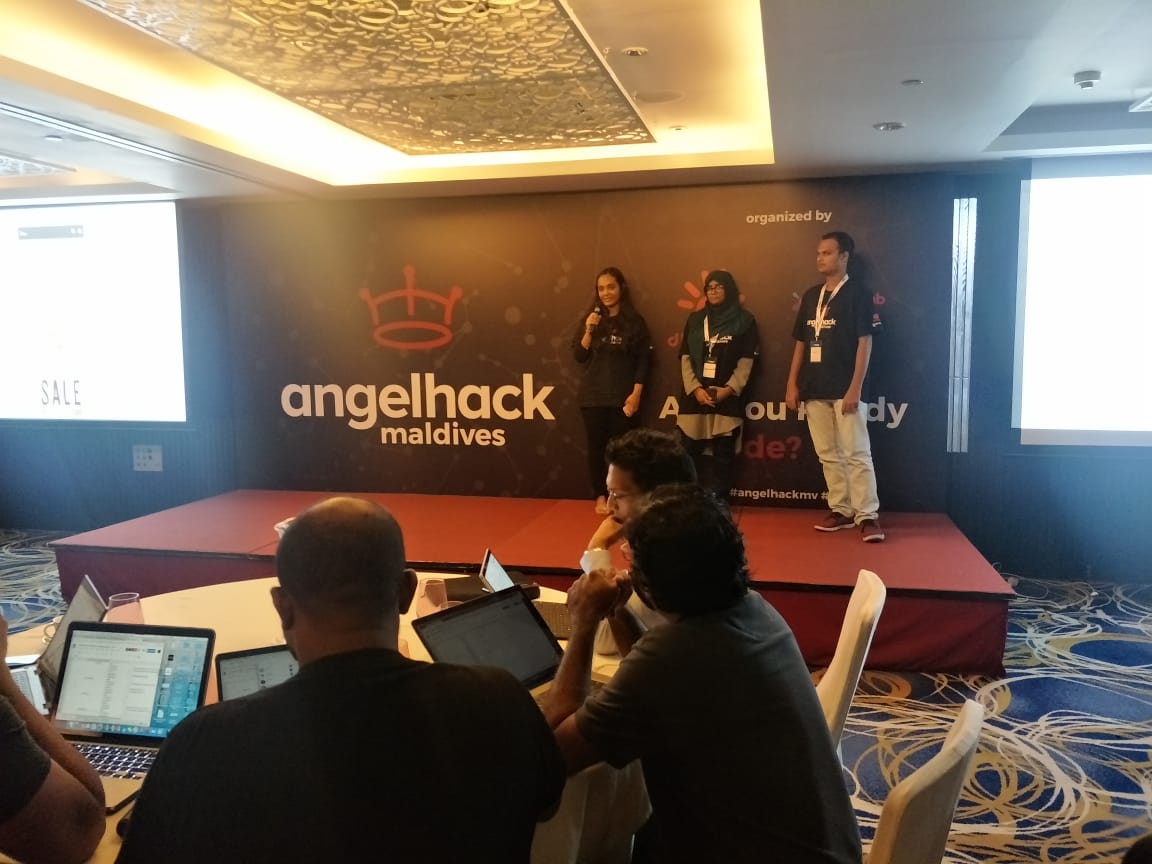 Dhiraagu's tweet photo. We've got some really great demos 💡 coming through our participants @angelhackmv! 

@sparkhubmv #AH2018 https://t.co/jQCJGyYmhQ