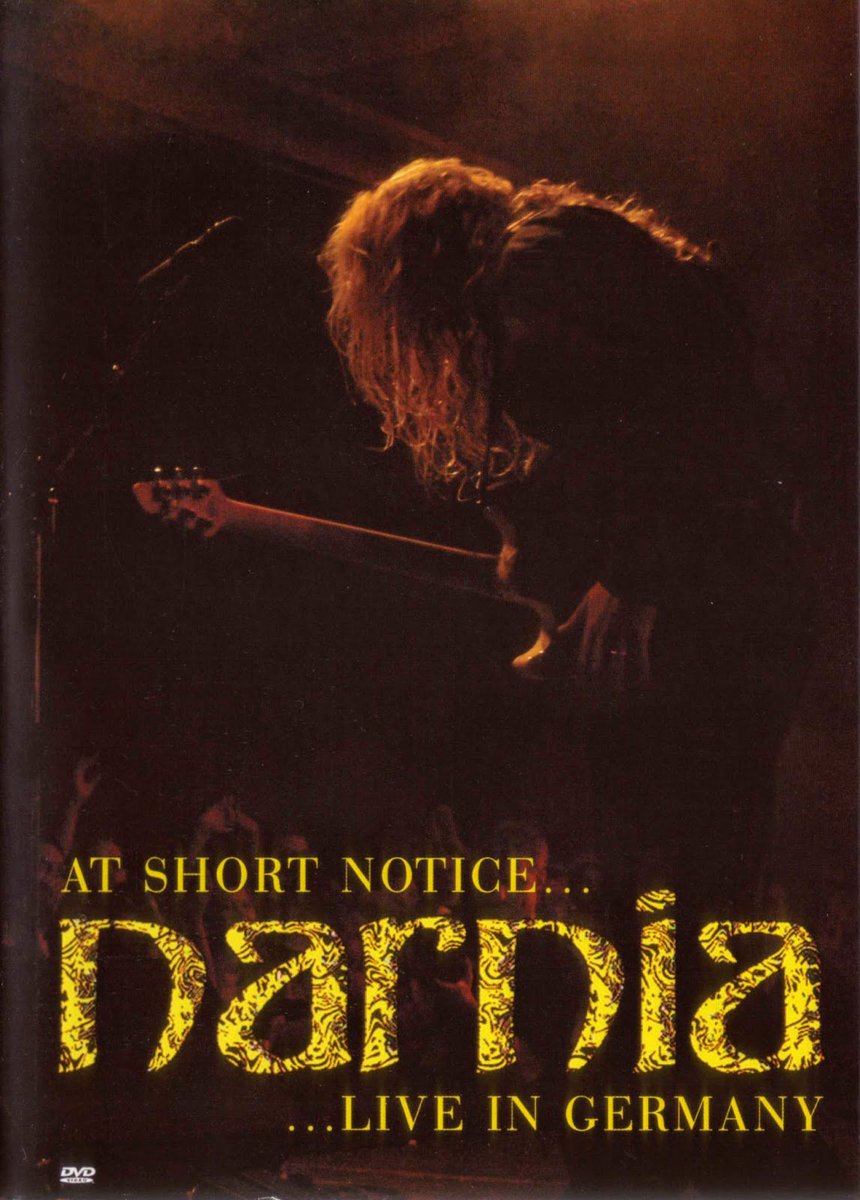 RisingRockEMP's tweet photo. NARNIA - 'At Short Notice ... _ Narnia Live in Germany (DVD) 2004. #PowerMetal
#HeavyMetal #Narnia #christianMetal #progressiveHeavy #HardRock #narniatheband https://t.co/KxvXsJmaMN