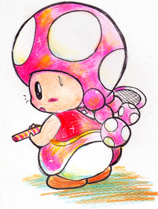 オーガ マリテニのキノピコかわいくね ズボンの部分がどうしてもパンツにしか見えなくてゲームに集中できません