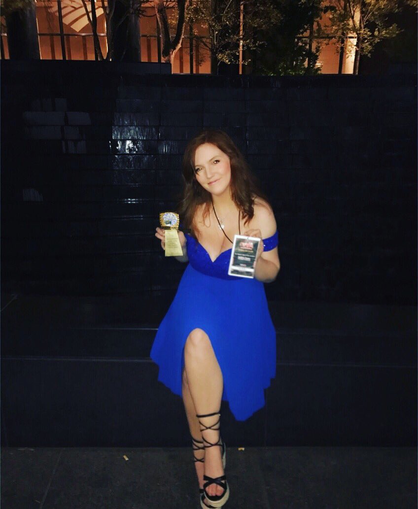 DanielleVHaskel's tweet photo. Honored &excited to have #Breath win best video in the #Gospel category at the #cmvaβs ππ₯πΆ @carolinamusicvi #Grateful to have been part of such an amazing show &to have met so many amazing artists! #Artists supporting Artists best part of the night!! #asheville #CharlotteNC https://t.co/LL0V926g0s
