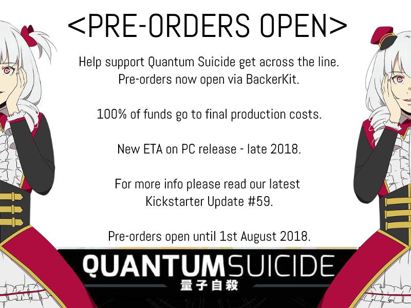CottonCandyCN's tweet photo. #QuantumSuicide needs your help! We are raising funds for final production costs after some hurdles - you can read more: https://t.co/9fie6wO3ZY or preorder here: https://t.co/zkWbR4VseB Welcome aboard! #indiegame #gamedev #anime #visualnovel #kickstarter #backerkit https://t.co/mmj2ACWRK5