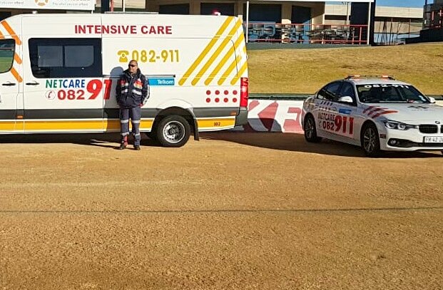 Netcare911_sa's tweet photo. Netcare 911 is the official medical service provider to the Medihelp Trapnet cycle event in Centurion today. https://t.co/Bcaihr8vzs