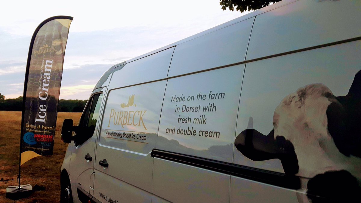 CazR1chards's tweet photo. Thrilled to celebrate with the utterly fabulicious @PurbeckIceCream on their #30thBithday at #icecreamHQ. After the speeches, #poetry & clinking of glasses, this fantastic @DorsetFoodDrink brand unveiled a sculpture by #jonathansells to mark the occasion. #besticecreamever 🍦🍦🍦 https://t.co/kr81aZKaeD