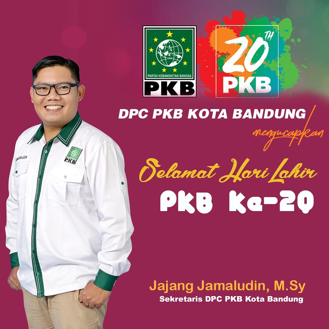 Dirgahayu PKB yang ke-20.
Selelu menjadi garda terdepan dalam menjawab setiap persoalan bangsa. 
#Harlah20PKB #CakIminWapresHargaMati #JokowiCakImin #PakJKWfor2019