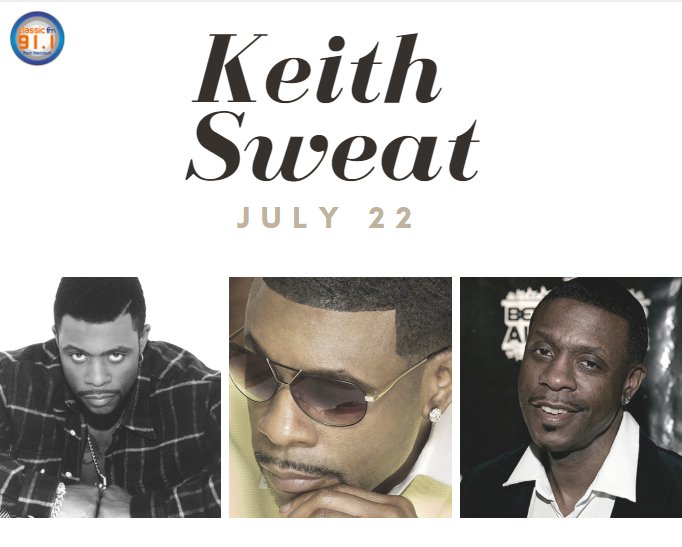 Happy birthday to R&B singer Keith Sweat 