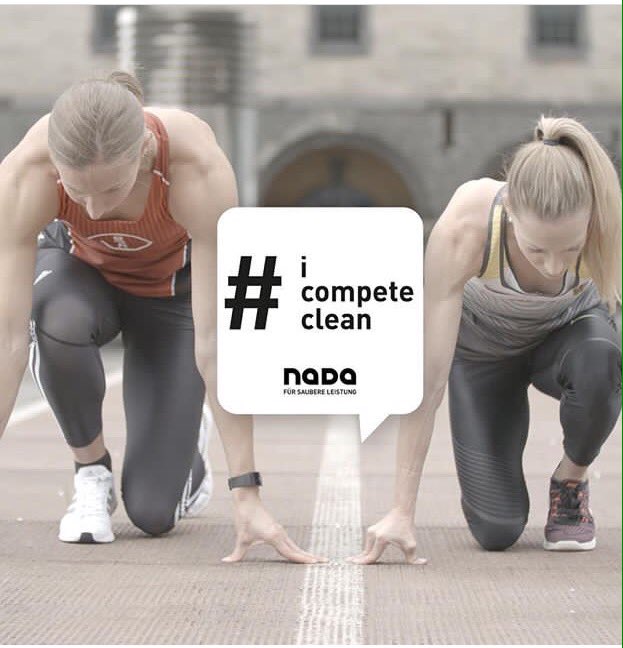 NADADeutschland's tweet photo. Wir stehen in den Startlöchern👟 ab 11:30 Uhr live auf unserem Facebook-Kanal mehr erfahren #fürsaubereLeistung 🎥➡️ ät NADA.Deutschland #icompeteclean https://t.co/Heob8bwU4b