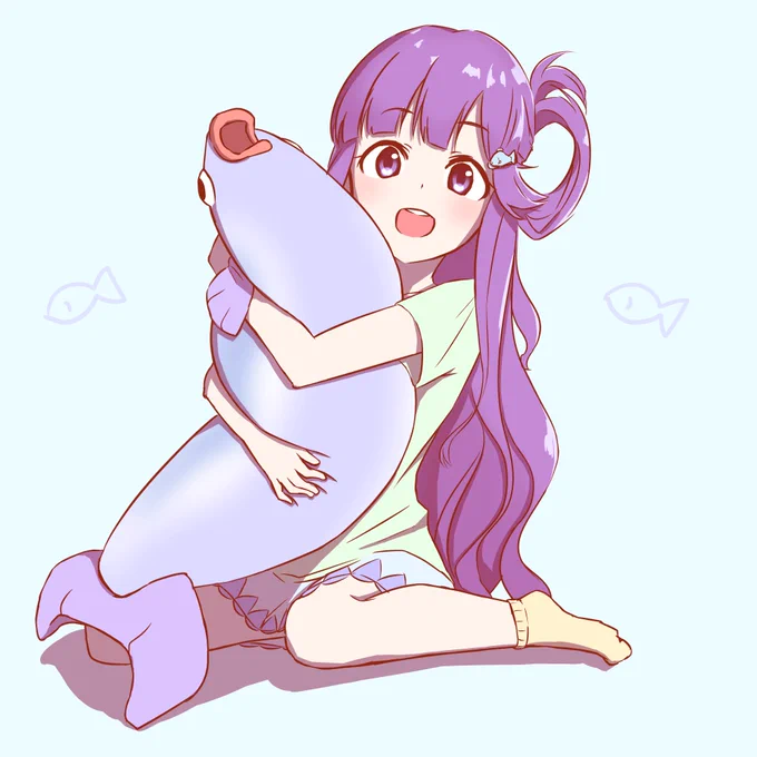 おっきなおさかなと浅利七海 