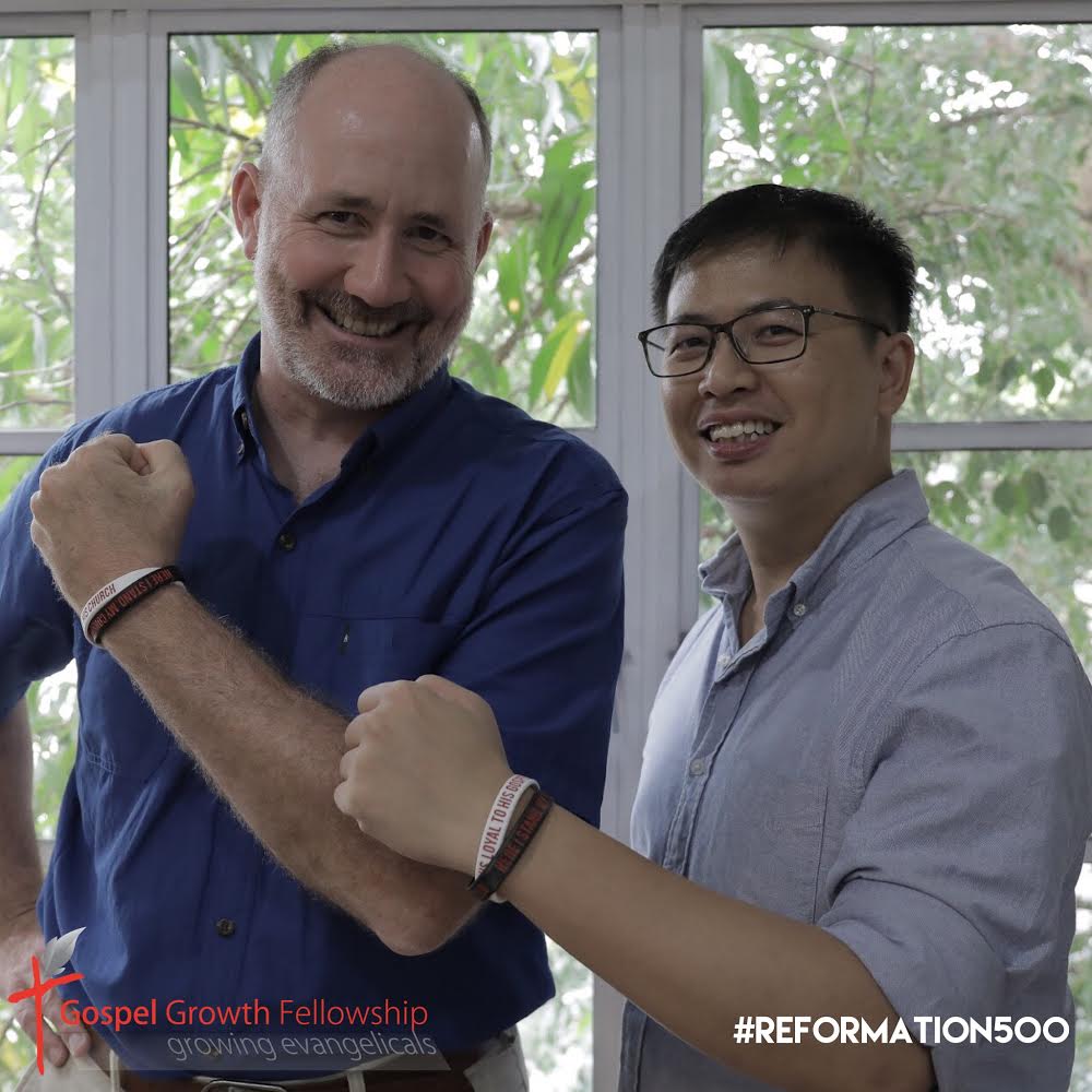 gospelgrowth's tweet photo. @greenbradleyg will be preaching his first sermon later today and he's already donning his #GGFRef500 band in celebrating the Reformation with us!
Join us for the CTC Prelude sermon at International Church Mont Kiara at 4.45pm later!
#Ref500 giants here > https://t.co/HMcBzkUnfk https://t.co/54tbP1ahBI