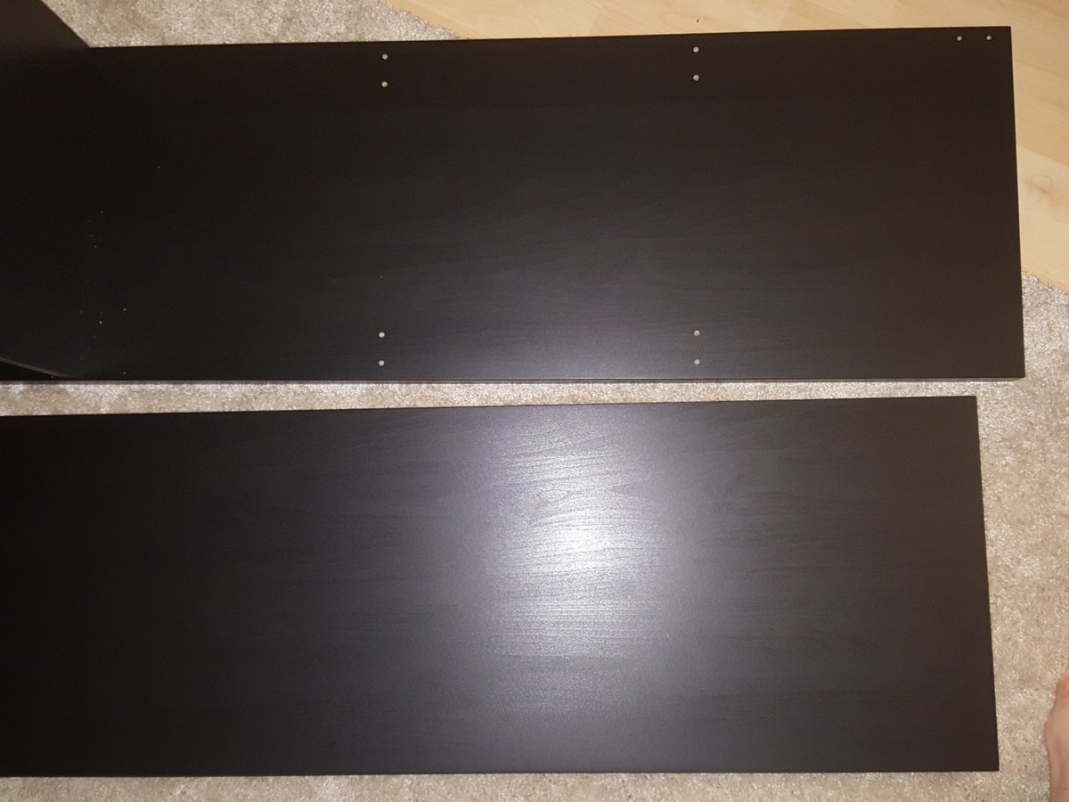 TylerSez's tweet photo. Dear @IKEAUSA
How am I supposed to finish the KALLAX with no holes in this piece?  Can't wait to bring this heavy ass thing back to return it.  Just how I wanted to spend my weekend https://t.co/0nDntJejHo