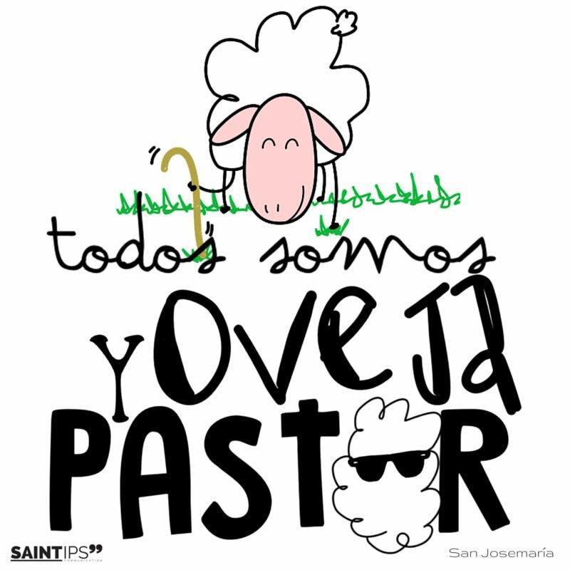 🐑 Menciona aquí a ese #amigo que ha ejercido de pastor alguna vez contigo.

—————————
#sanjosemaria #domingo #pastor #oveja #coach #coachingespiritual #coaching #saintips