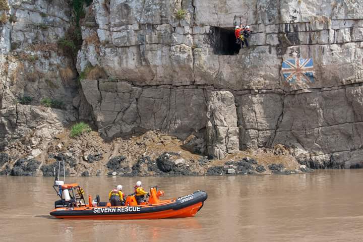 SARAbeachley's tweet photo. An excellent day for the Great SARA Duck Race !  Thanks to everyone who came and supported SARA, bought duck tickets and watched the cliff rescue or the lifeboat demonstrations, or both, and the crew who made it all possible. https://t.co/ruBbYqnCU5