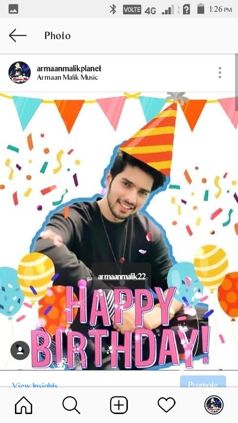 armaanmplanet's tweet photo. HBD @ArmaanMalik22 💞💕🎊 https://t.co/8o6oHdpvkX