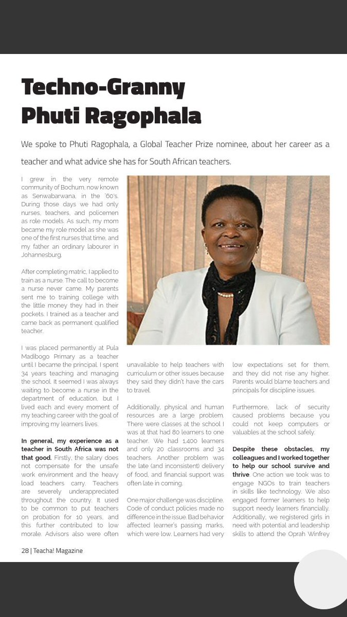 PhutiRagophala's tweet image. #COCREATESA: