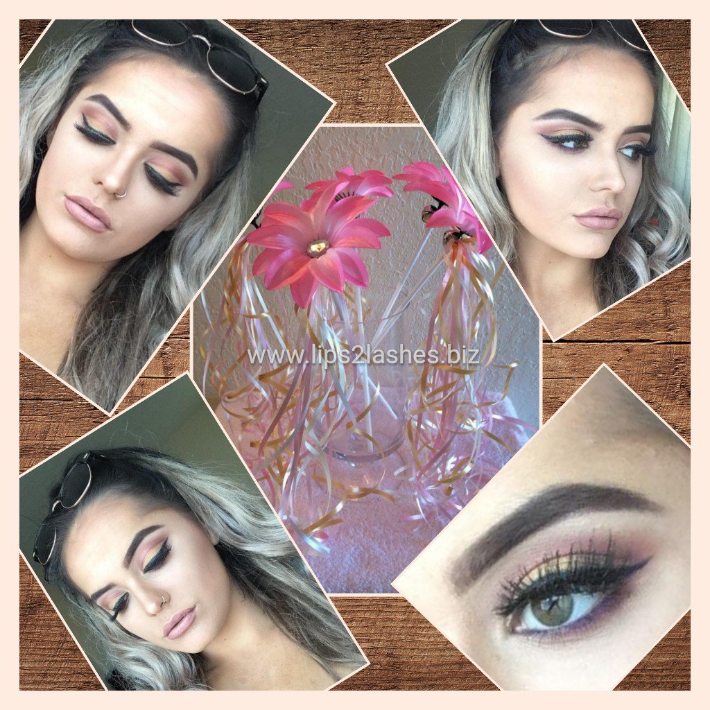 Lips2Lashes2015's tweet photo. #pink #gold #eyeshadow #pretty #shimmer #summer #younique #daylook #happy #purple #eyeliner https://t.co/zf3jrrnnbl