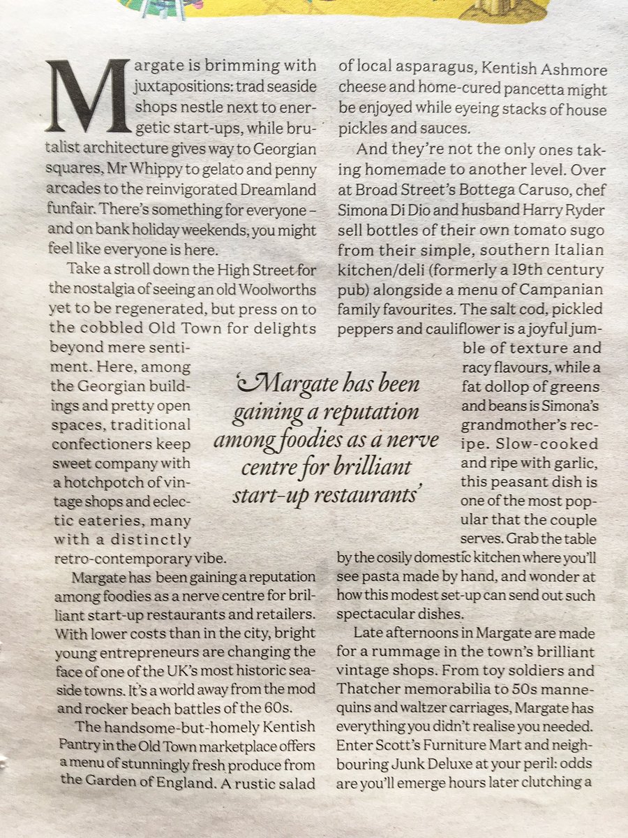 Proud of #Margate &amp; grateful to be a part of it. Check out <a href="/waitrose/">Waitrose & Partners</a> w/end - big group hug with @angelas_of_margate @kentishpantry @scottsmargate @turnercontemporary @dreamlandmargate <a href="/cliffsmargate/">Cliffs</a> <a href="/shellgrotto/">Shell Grotto</a> <a href="/barkergina1/">gina barker</a> @theoldkentmarket @storeroombycurve @cheesytigermargate