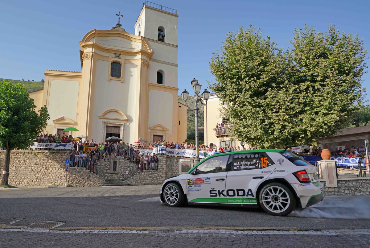 #SKODA <a href="/FIAERC/">FIA European Rally Championship</a> #ERC <a href="/RallydiRoma/">RallydiRomaCapitale</a> <a href="/SKODA/">Chuck Skoda</a>  stage number 9 is cancelled due to too many spectators, cars are driving the stage as a road section, action will resume at 11h02 with SS 10 for <a href="/FabianKreim/">FabianKreimOfficial</a> <a href="/skodade/">Škoda Auto Deutschland</a> and <a href="/JuusoNordgren/">Juuso Nordgren</a> <a href="/ErikWevers/">Erik Wevers</a>