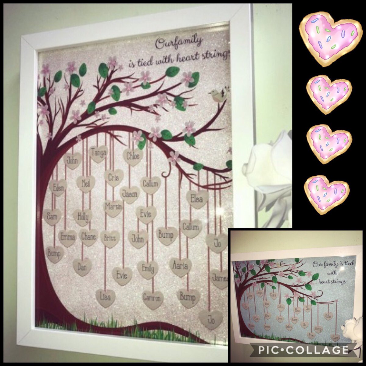 HainaultBargain's tweet image. These large A4 family strings frames are a stunning personalised gift for any occasion. You can have a max of 30 hearts on each frame. 

Price: £34.95💕
To buy: tidd.ly/744fbbbf #familytree #familytreeframe #lovemyfamily #personalisedgifts #personaliseddecor